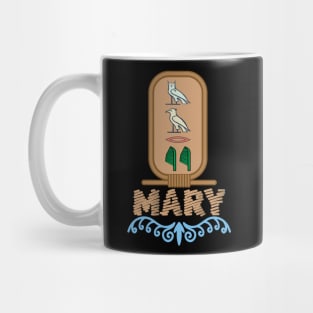 MARY-American names in hieroglyphic letters,  a Khartouch Mug